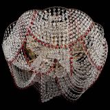 Люстра Галактика №4 красная в Химках