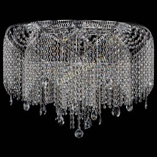 Потолочная люстра хрустальная Люстра Галактика №6 журавлики