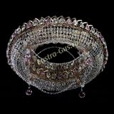 Люстра Глория №1 розовая, диаметр - 600 мм, Люстры Гусь Хрустальный Люстра Глория №1 розовая, диаметр - 600 мм, Люстры Гусь Хрустальный