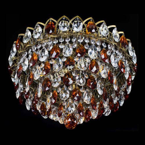 Люстра Грация №1 под бронзу чайная в Химках Гусь Хрустальный