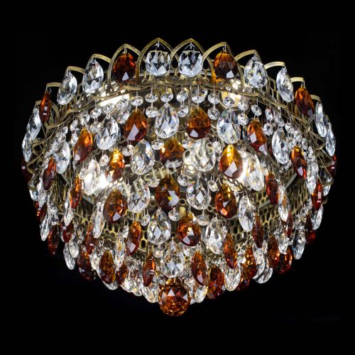 Люстра Грация №1 под бронзу чайная в Химках Гусь Хрустальный