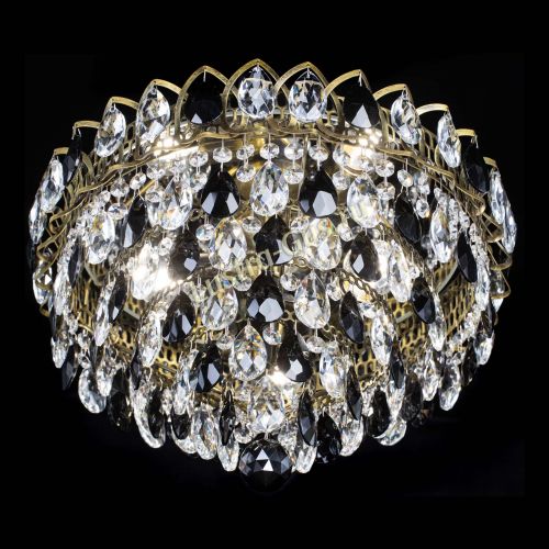 Люстра Грация №1 под бронзу черная в Химках Гусь Хрустальный