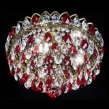 Люстра Грация №1 под бронзу красная в Химках