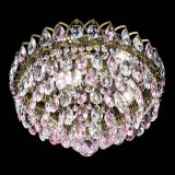 Люстра Грация №1 под бронзу розовая в Химках