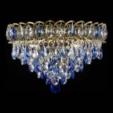 Люстра Грация №1 под бронзу синяя в Химках