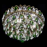 Люстра Грация №1 под бронзу зеленая в Химках