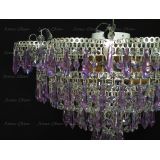 Люстра Ромашка Хризантема фиолетовая большой карашдаш в Химках Люстра Ромашка Хризантема фиолетовая большой карашдаш в Химках