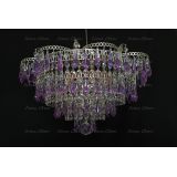 Люстра Ромашка Хризантема фиолетовая большой карашдаш в Химках Люстра Ромашка Хризантема фиолетовая большой карашдаш в Химках