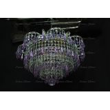 Люстра Ромашка Хризантема фиолетовая большой карашдаш в Химках Люстра Ромашка Хризантема фиолетовая большой карашдаш в Химках