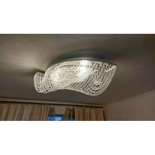 Люстра Хрустальная Волна в Химках Гусь Хрустальный