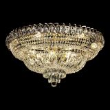 Люстра Хрустальный Каскад №1, диаметр - 700 мм, цвет - золото, Люстры Гусь Хрустальный Люстра Хрустальный Каскад №1, диаметр - 700 мм, цвет - золото, Люстры Гусь Хрустальный