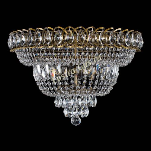 Люстра Хрустальный Каскад №1 под бронзу в Химках Гусь Хрустальный