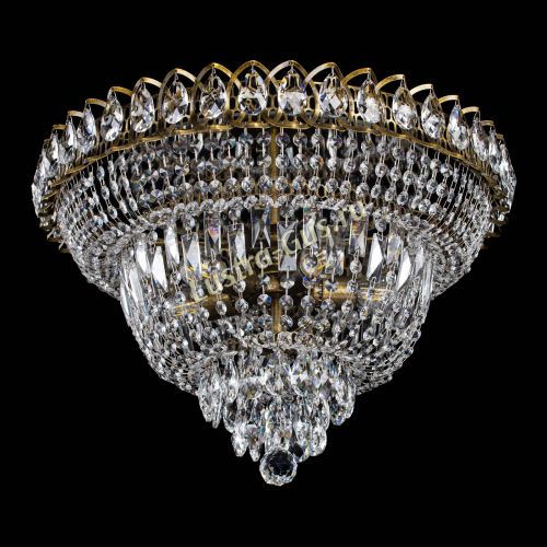 Люстра Хрустальный Каскад №1 под бронзу в Химках Гусь Хрустальный