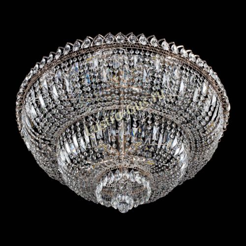 Люстра Хрустальный Каскад №15 с пластинками в Химках Гусь Хрустальный