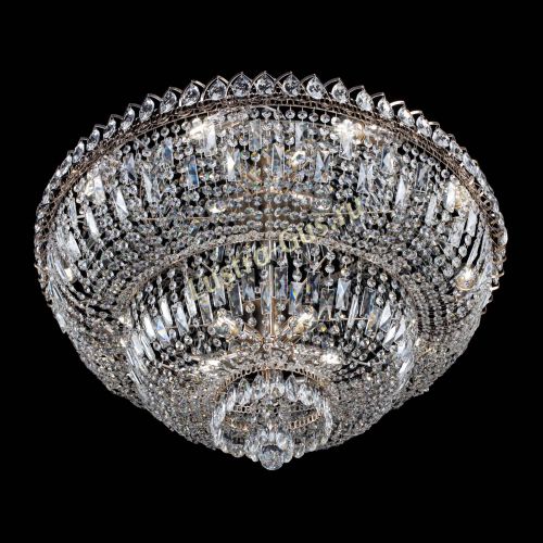 Люстра Хрустальный Каскад №15 с пластинками в Химках Гусь Хрустальный