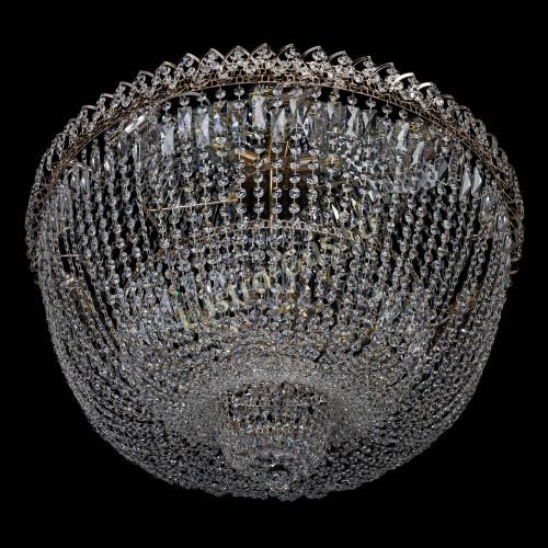 Люстра Хрустальный Каскад №2 - 15 ламп в Химках Гусь Хрустальный