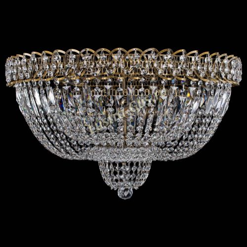 Люстра Хрустальный Каскад №2 под бронзу в Химках Гусь Хрустальный