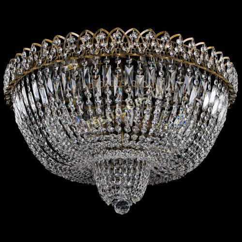 Люстра Хрустальный Каскад №2 под бронзу в Химках Гусь Хрустальный