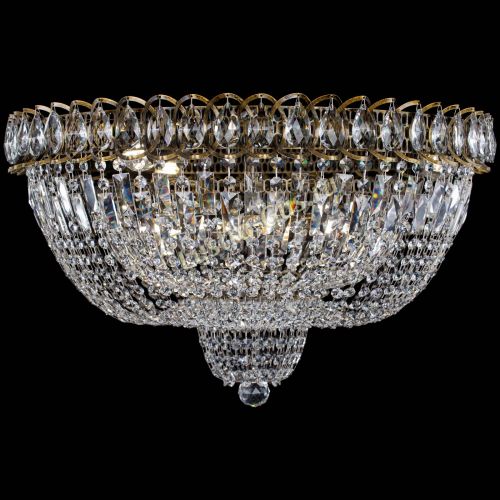 Люстра Хрустальный Каскад №2 журавлик под бронзу в Химках Гусь Хрустальный