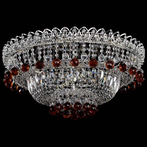 Люстра Хрустальный каскад №3 Шар чайная в Химках Гусь Хрустальный