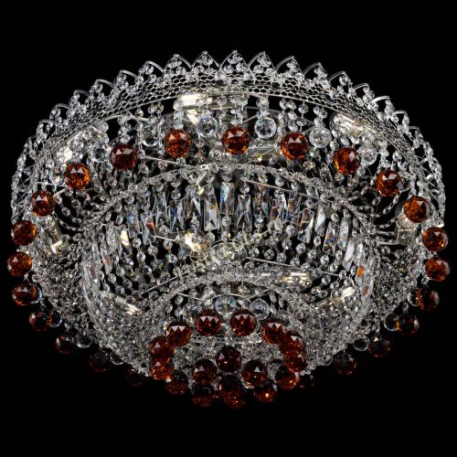 Люстра Хрустальный каскад №3 Шар чайная в Химках Гусь Хрустальный