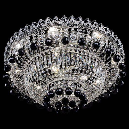 Люстра Хрустальный каскад №3 Шар черная в Химках Гусь Хрустальный
