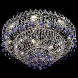 Люстра Хрустальный каскад №3 Шар фиолетовая в Химках Люстра Хрустальный каскад №3 Шар фиолетовая в Химках