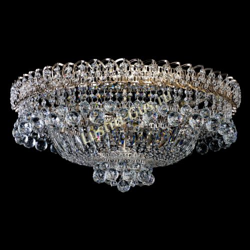 Люстра Хрустальный каскад №3 Шар 700 мм в Химках Гусь Хрустальный