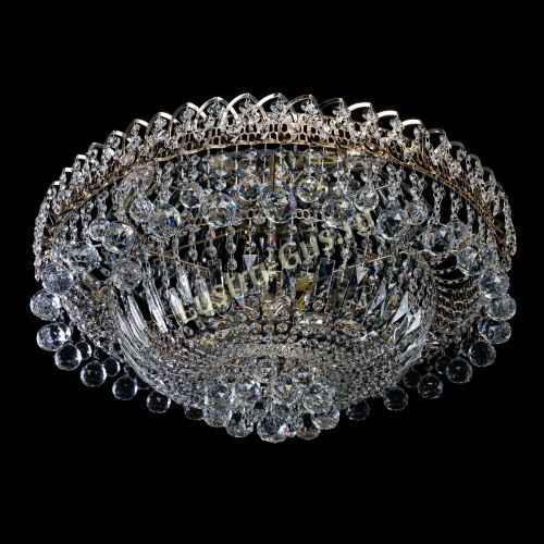 Люстра Хрустальный каскад №3 Шар 700 мм в Химках Гусь Хрустальный