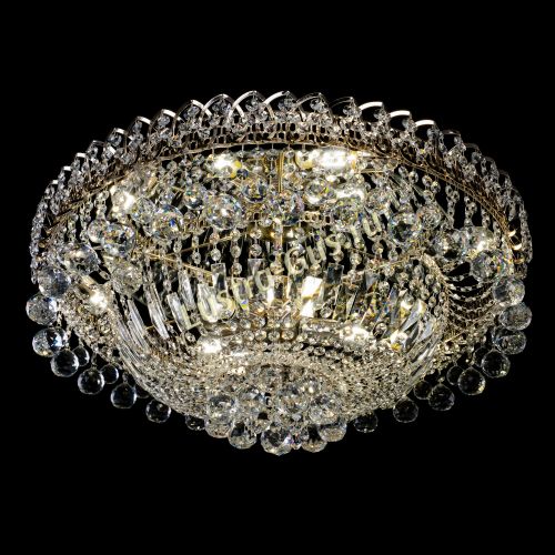 Люстра Хрустальный каскад №3 Шар 700 мм в Химках Гусь Хрустальный