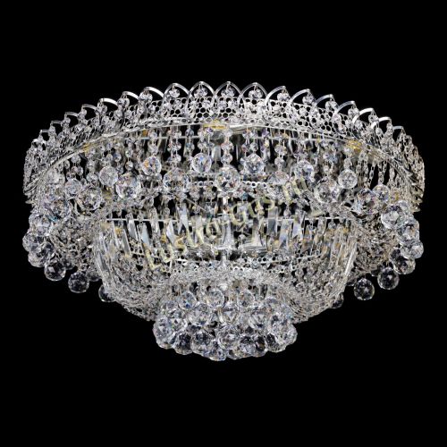 Люстра Хрустальный каскад №3 Шар 700 мм в Химках Гусь Хрустальный