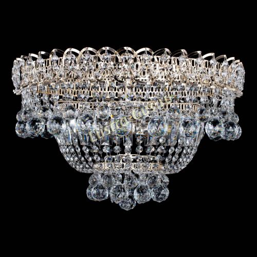 Люстра Хрустальный каскад №3 Шар в Химках Гусь Хрустальный