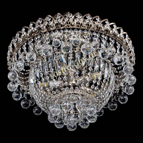 Люстра Хрустальный каскад №3 Шар в Химках Гусь Хрустальный