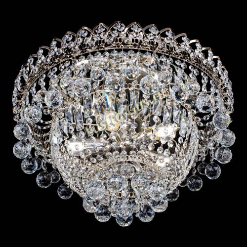 Люстра Хрустальный каскад №3 Шар в Химках Гусь Хрустальный