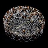 Люстра Каскад Ажур 700 мм чайный в Химках Люстра Каскад Ажур 700 мм чайный в Химках