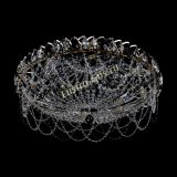 Люстра Каскад Ажур 700 мм черный в Химках