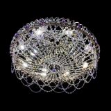 Люстра Каскад Ажур 700 мм фиолетовый в Химках