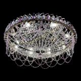 Люстра Каскад Ажур 700 мм розовый в Химках Люстра Каскад Ажур 700 мм розовый в Химках