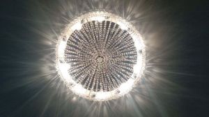 Люстра Хрустальный Каскад Ажур в Химках отзыв и фото покупателя