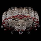 Люстра Камелия №4 красная в Химках