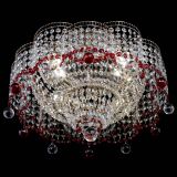 Люстра Камелия №4 красная в Химках