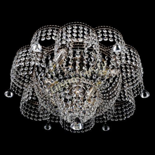 Люстра Камелия №4 конус в Химках Гусь Хрустальный