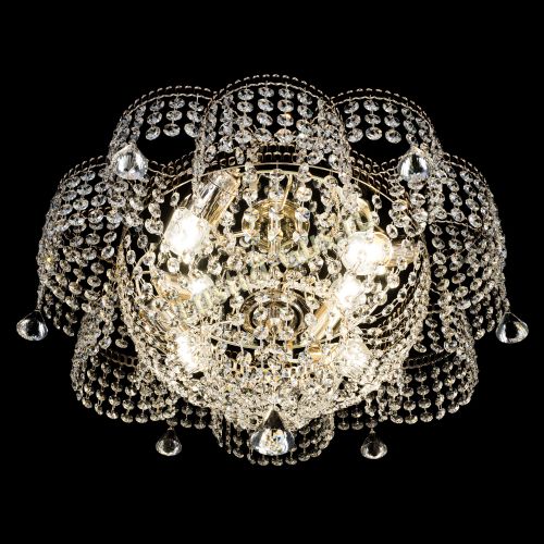 Люстра Камелия №4 конус в Химках Гусь Хрустальный