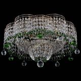 Люстра Камелия №4 зеленая в Химках