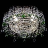 Люстра Камелия №4 зеленая в Химках