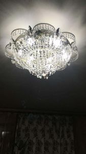 Люстра Камея №1 под бронзу в Химках отзыв и фото покупателя