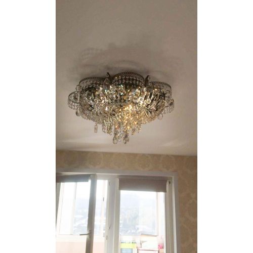 Люстра Камея №1 под бронзу в Химках Гусь Хрустальный