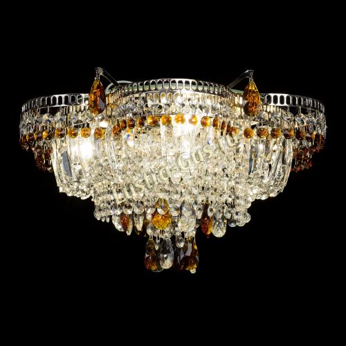 Люстра Камея №1 - 3 лампы чайная в Химках Гусь Хрустальный