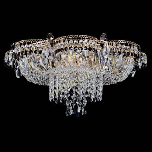 Люстра Камея №1 черная в Химках Гусь Хрустальный