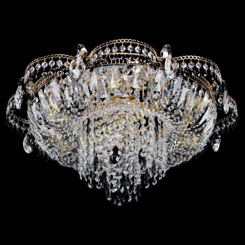 Люстра Камея №1 черная в Химках Гусь Хрустальный